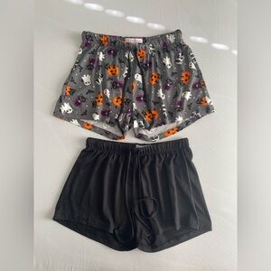 Pillow Talk Halloween Themed PJ Shorts Bundle